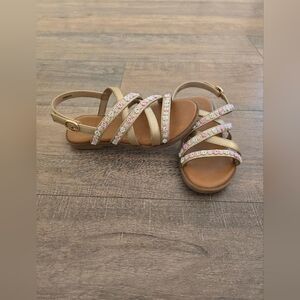 Floral Strappy Sandals